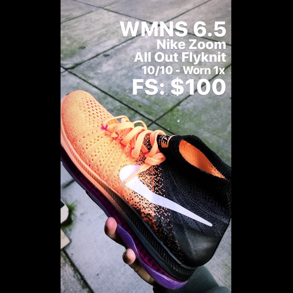 Nike zoom flyknit